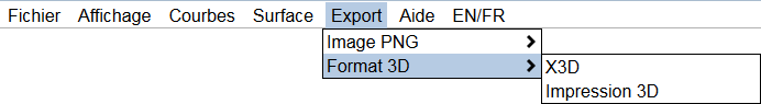 Export x3d